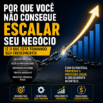 por que não consigo escalar meu negócio